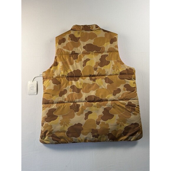 Mix Layer Free Assembly Camo and Pink Puffer Vest Snap Button NWT Size Large - Picture 4 of 10